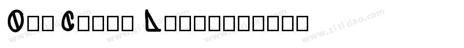 OneCross Light字体转换